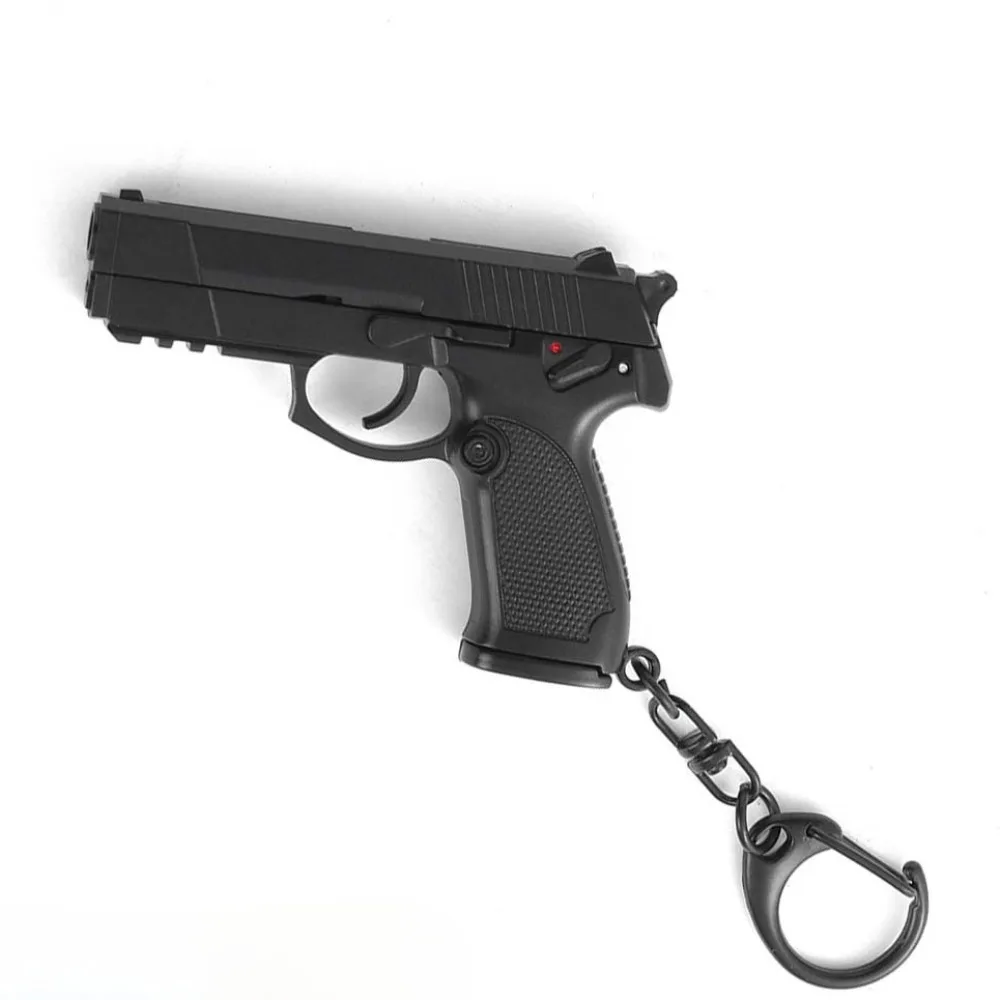 Mini-Pistolen-Schlüsselanhänger, abnehmbar, Typ 92, Modell 1:3, kleiner Schlüsselring, Taschenanhänger, exquisites Geschenk für Jungen, pädagogisches Demontagemodell