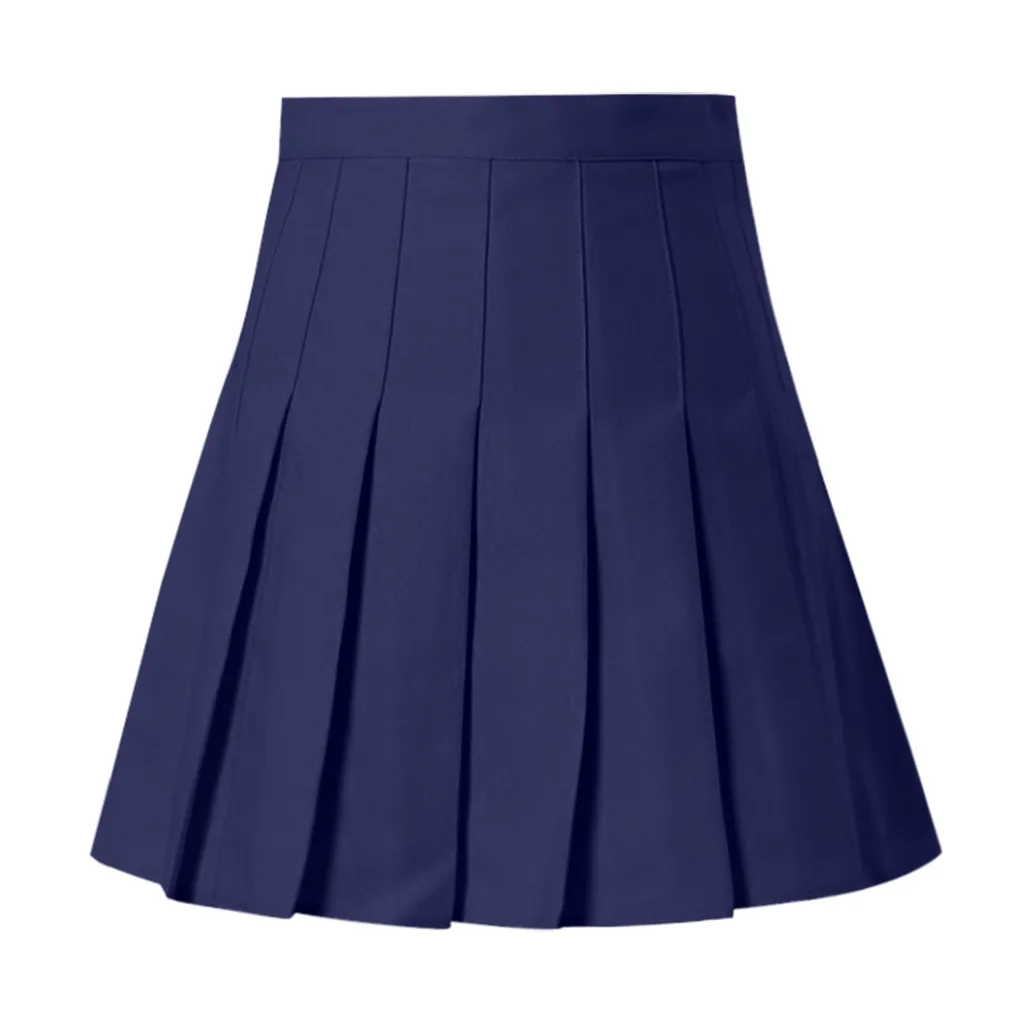 Mini jupe plissée taille haute pour femmes, jupe de tennis sexy, jupe de danse pour fille, jupes décontractées coréennes Kawaii, blanc, noir