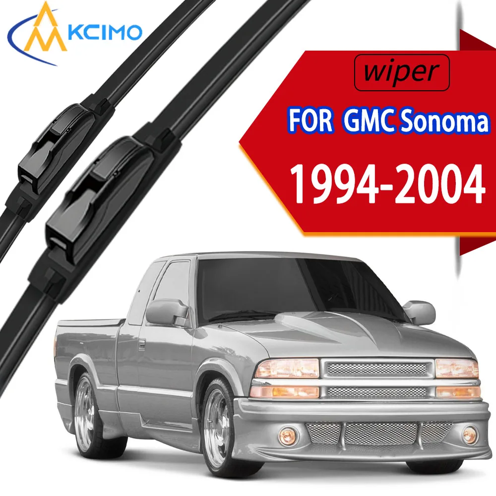 

2Pcs Premium Front Windshield Wiper Blades for GMC Sonoma 1994-2004, Heavy-Duty Rubber Replacement Wipers.