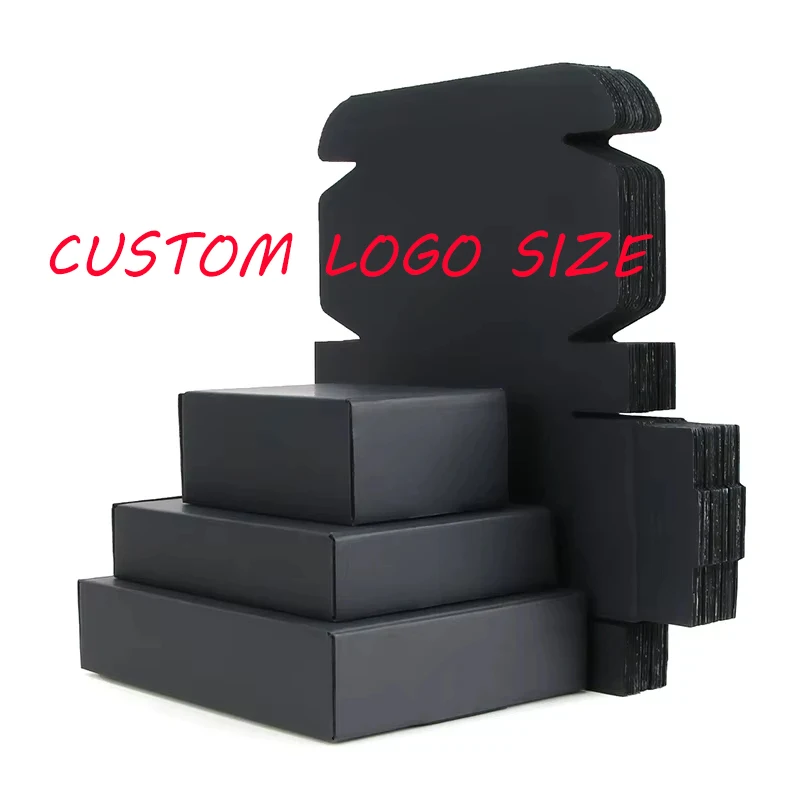 Custom Logo Airplane Box, Luxury Personalized Foldable Paper Box For Cosmetics Wig Shirt Wedding Party Gift Packaging