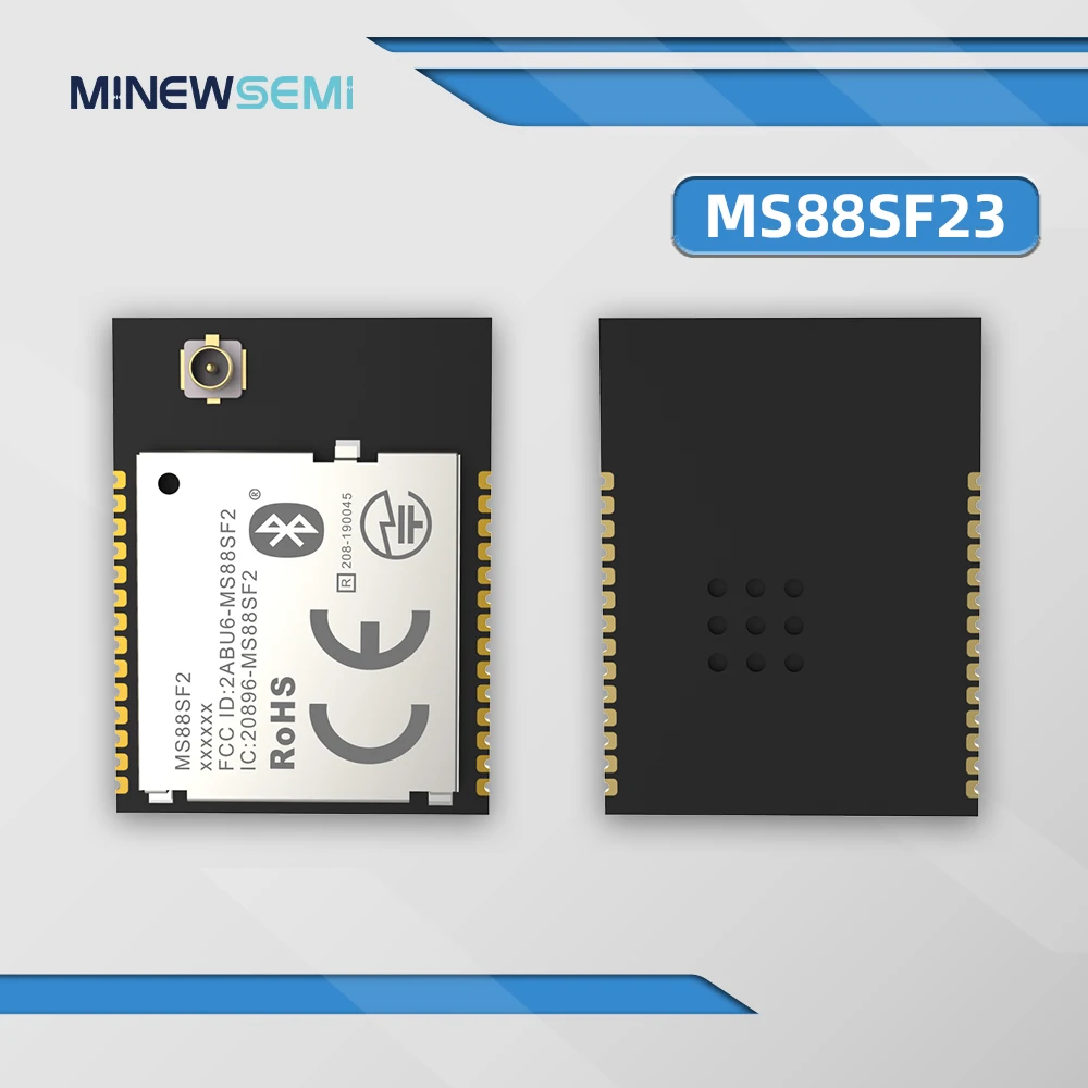 MS88SF23 Nordic nRF52833 BLE 5.1 8 dBm Long Range Bluetooth Mesh Module Support USB NFC Zigbee Thread