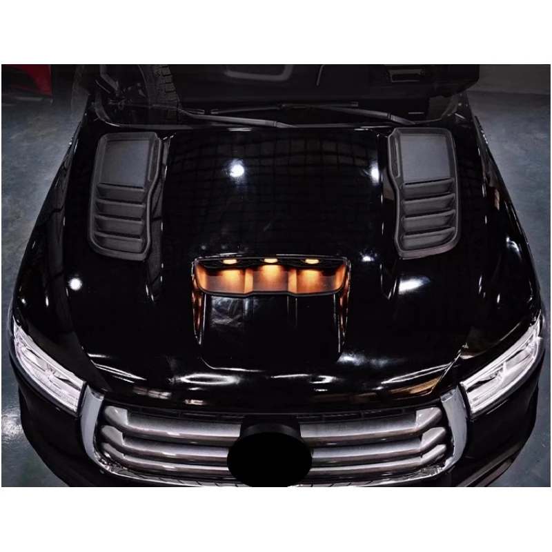 Engine Cover for Great Wall GWM POER modified Manganese Steel Bonnet hood scoop Car Accessories