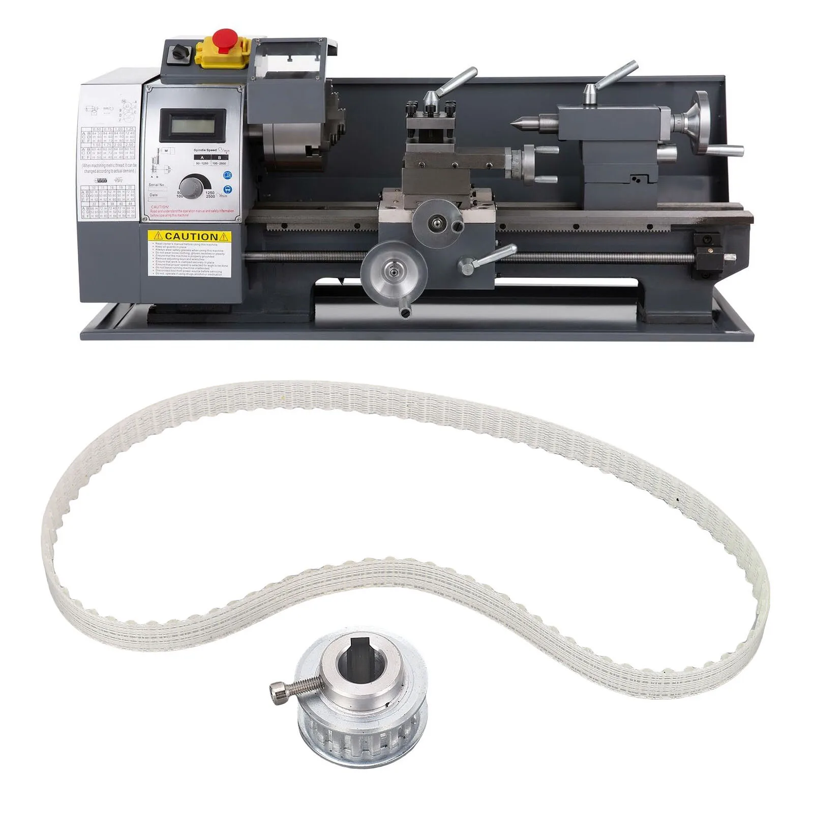 حزام مخرطة صغيرة والعتاد 1.5 متر 90 الأسنان حزام محرك البولي يوريثين لاستبدال 0618 0618-3B 7x10 7x12 7x14 90 حزام مخرطة الأسنان