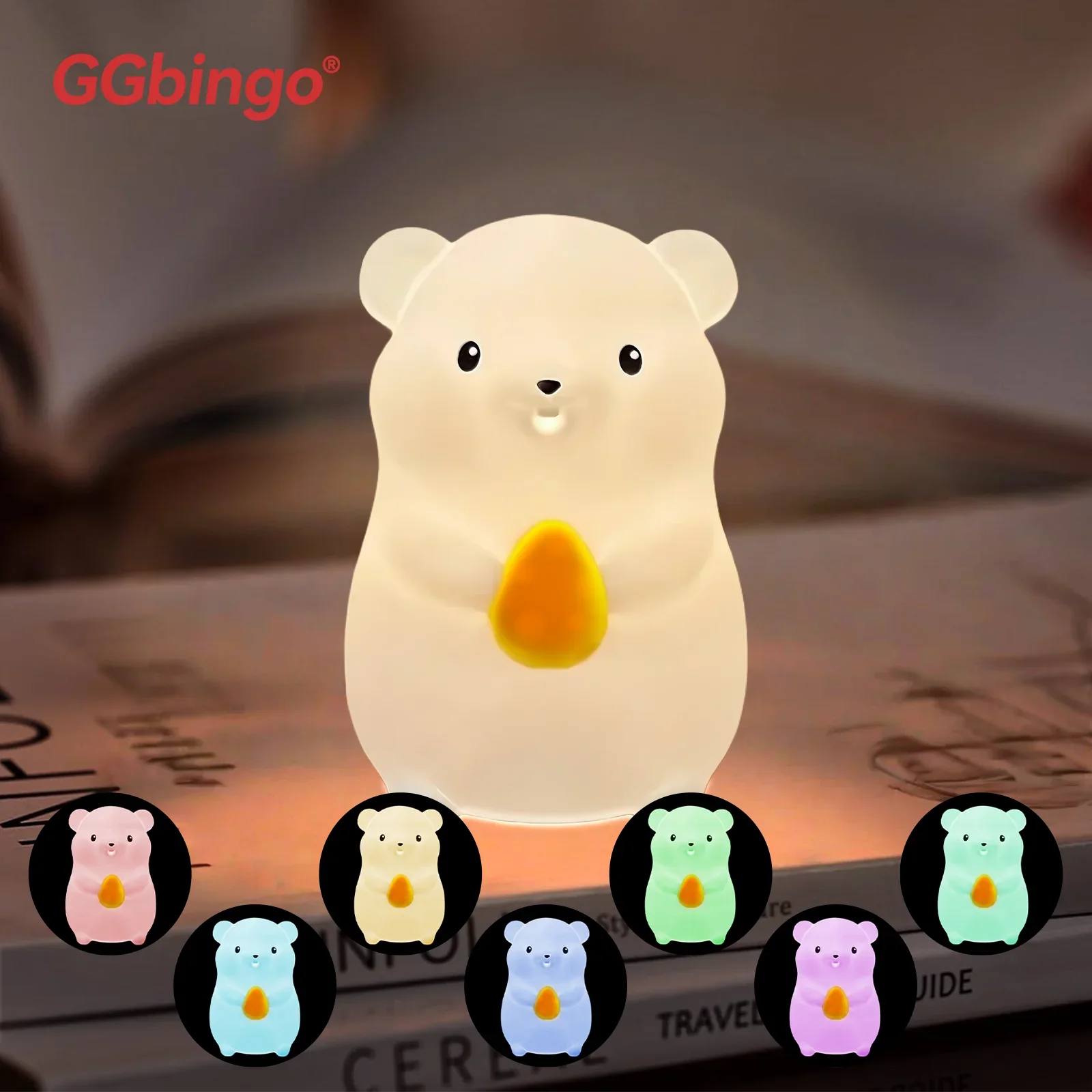 Cute Duck RGB Night Light 3