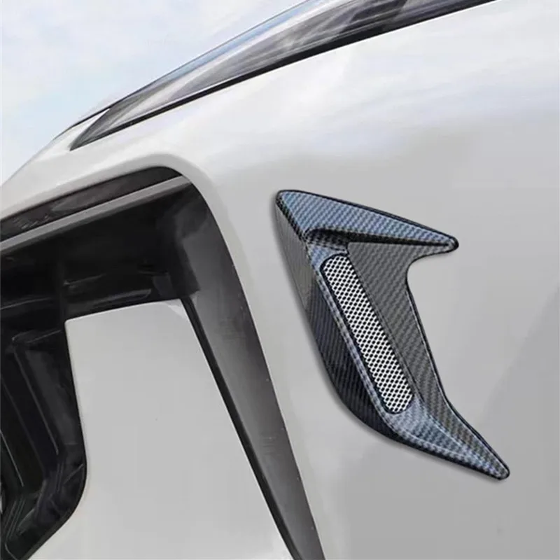 

Carbon Fiber Universal Car Shark Gills Fender Side Air Flow Outlet Vent Decoration Sticker Trim Cover Decal Car Styling