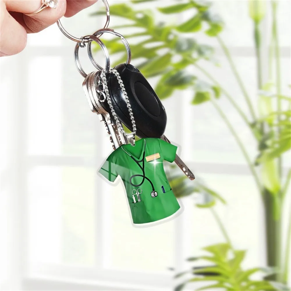 Nurse Gift 2d Nurse Decor Nurse Ornament Name For Backpack Gift Home