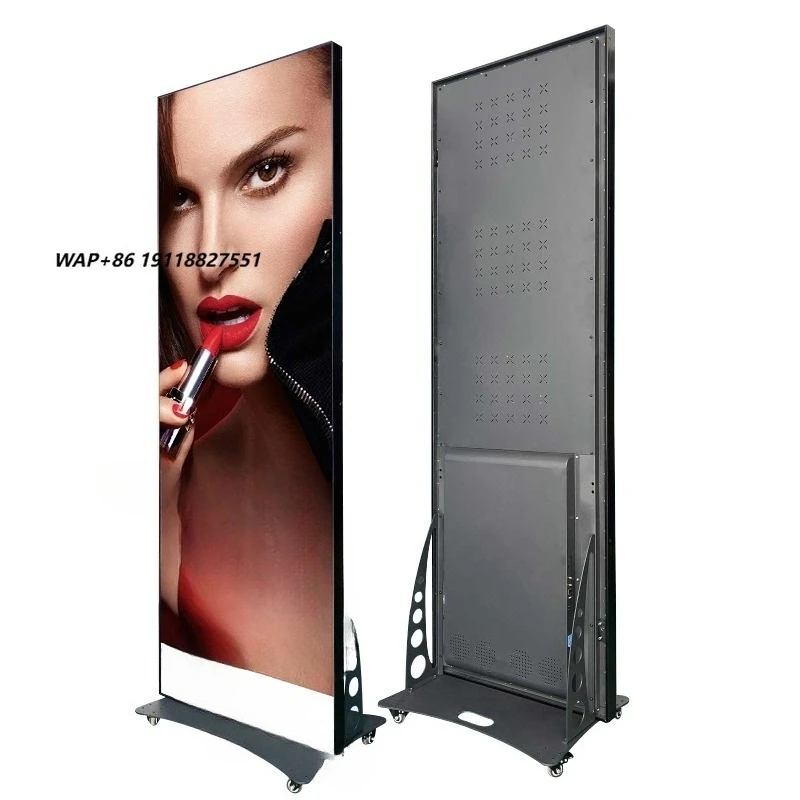 

Indoor P2.5 Portable Smart Advertising Player Full Color High Brightness AI-Driven CMS LED Screen Video Poster Display for