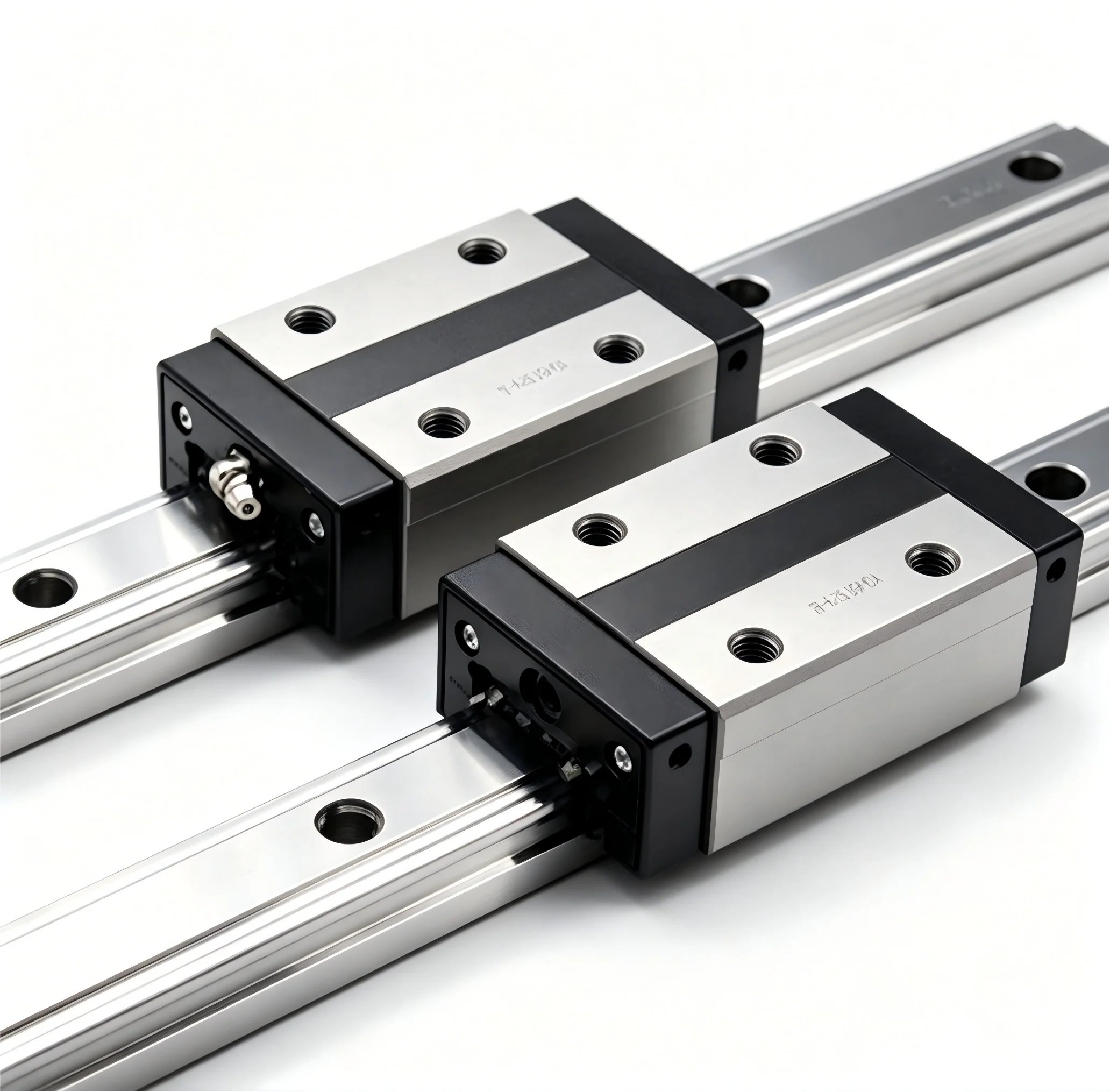 Thk Linear Motion Guide Rail, Suitable for Haas Cnc Machines, X-Axis 93-50-0047, 35*680; Y-Axis 93-50-0044, 35*840 Includes 2 Guide Rails + 4 Sliders, P-Grade Precision, Replacement Parts