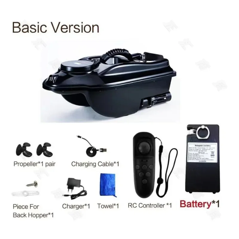 New Version of Intelligent Remote Control Boat GPS Fixed Speed Endurance Sonar Fish Finder High Power Nesting Boat