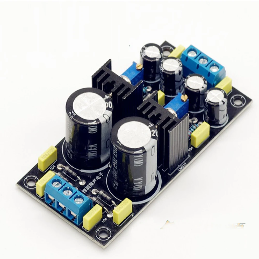 AC TO DC LM317 LM337 Filter Voltage Regulator Power Supply Positive Negative Adjustable 5V 12V 15V 18V 24V Audio preamplifier
