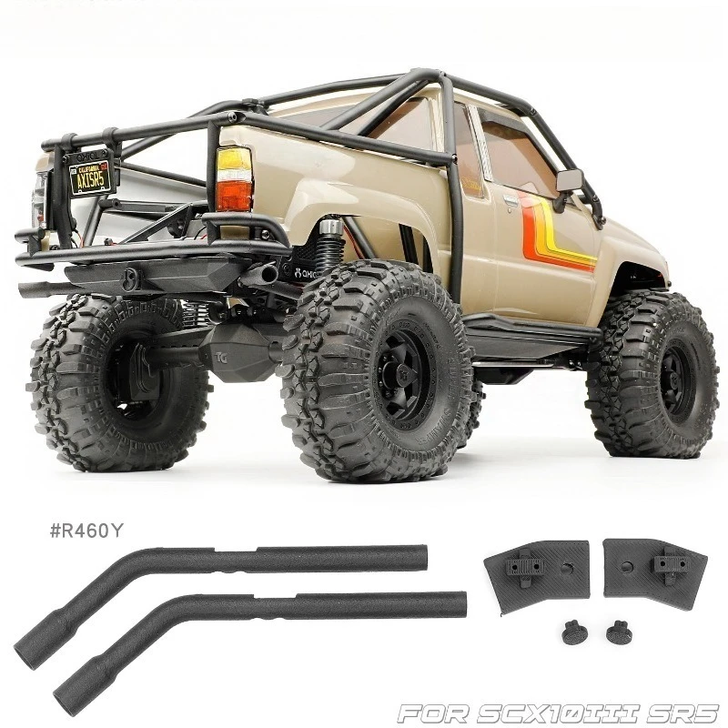 

Scale Exhaust Pipe / Tailpipe Tip for Axial 1/10 SCX10 III 1987 Toyota SR5 RC Crawler – Realistic Exhaust Upgrade Parts