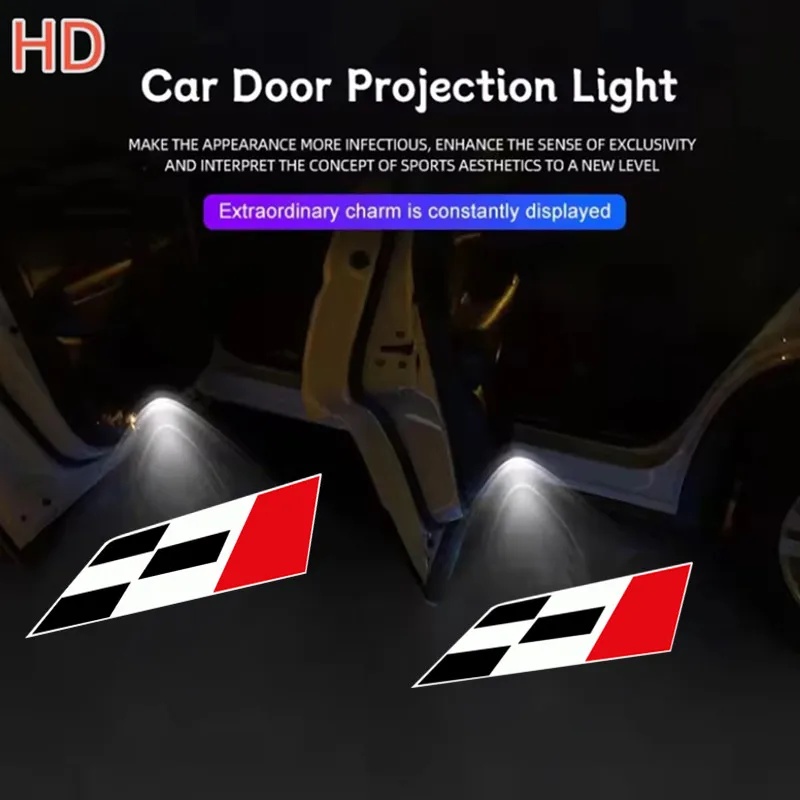 2PCS For SEAT Cupra Ibiza Leon Ateca Arona Car Door Welcome Courtesy Shadow Laser Projector Lamp LED Light Cars Accessories