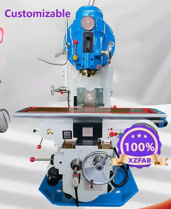 Factory Direct 2026 Vertical Lift Table Milling Machine, Large Curved Neck Vertical Milling Machine