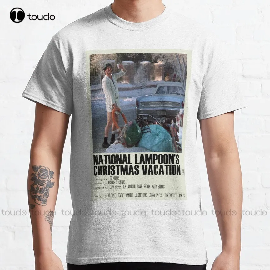 National Lampoon’S Christmas Vacation Alternative Poster Art Movie Large (5) Classic T-Shirt Tshirt Custom Aldult Teen Unisex