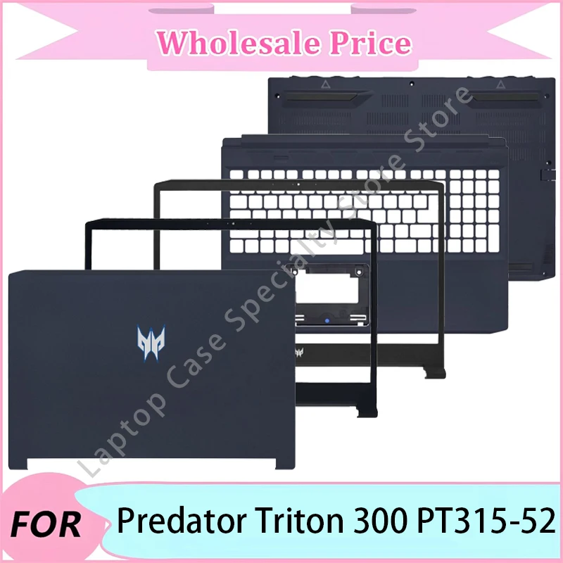 

NEW For Acer Predator Triton 300 PT315-52 Laptop LCD Back Cover/Front Bezel/Upper Palmrest/Bottom Case