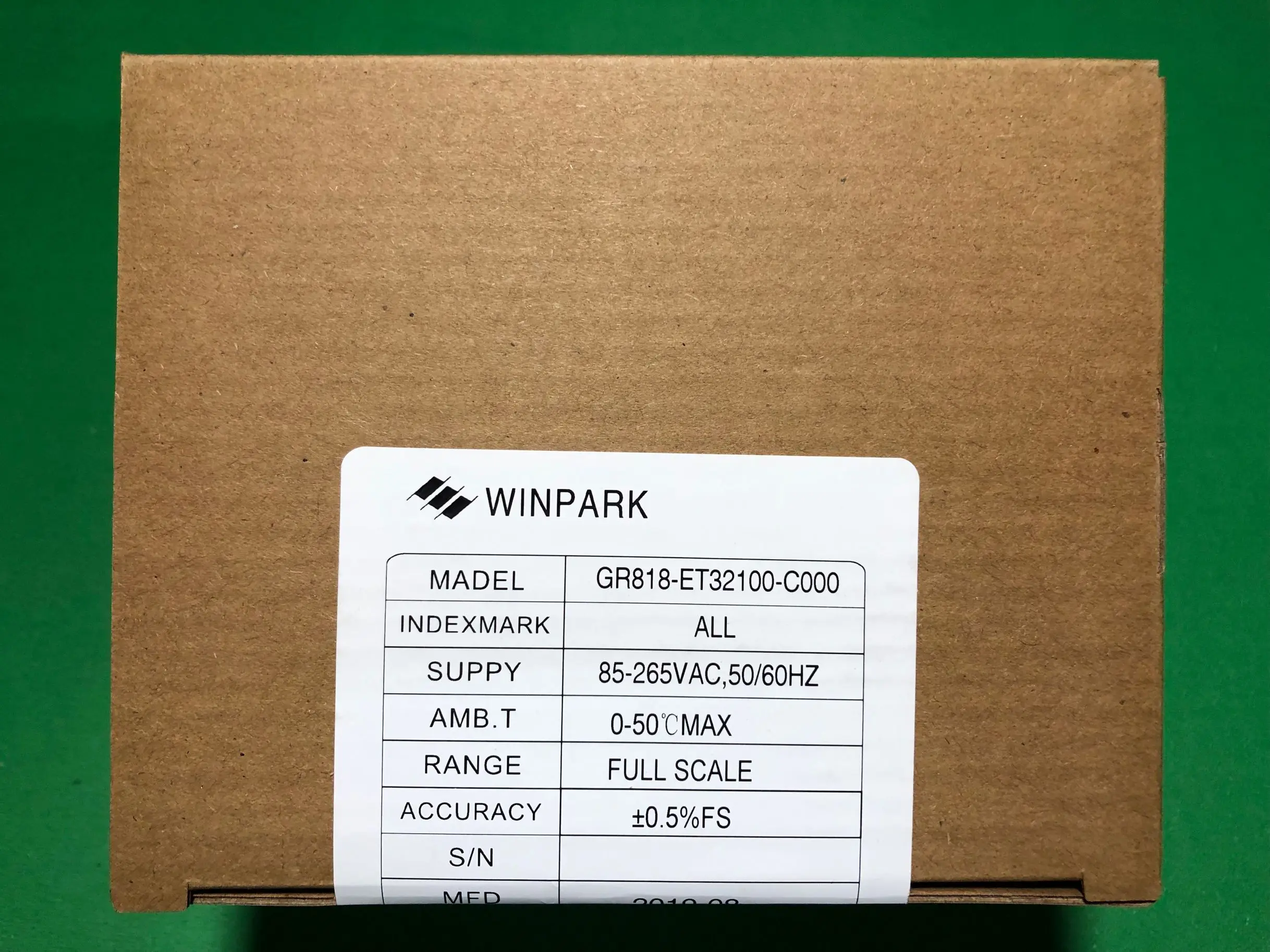 

WINPARK Changzhou Huibang temperature controller GR818-ET32100 Huibang temperature controller GR818-ET32000