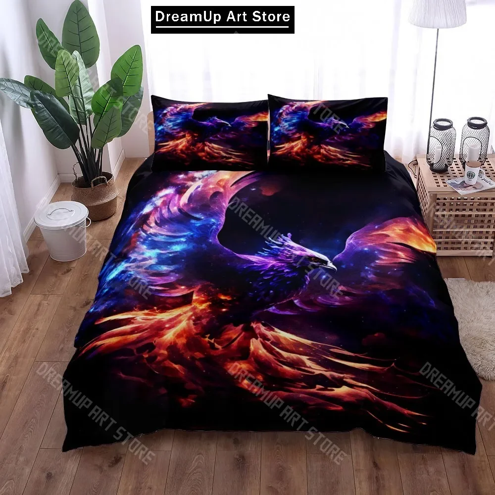 

3D Print Abstract Space Nebula Bedding Set Quilt Cover Bed Cover with Pillowcase Twin Single Queen King Size Boys Adult Home