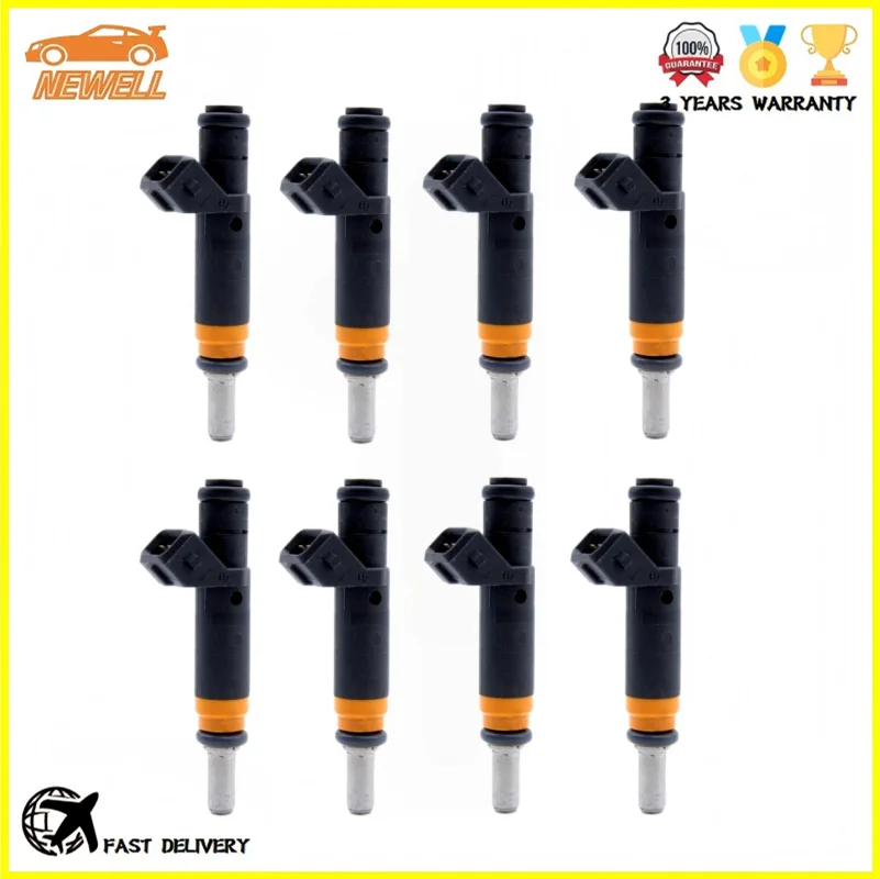 

8 шт. 7506924 13537506924 FJ611 Топливная форсунка для BMW 745i 745Li 4.4L V8 E65 E66 2002 ~ 2003