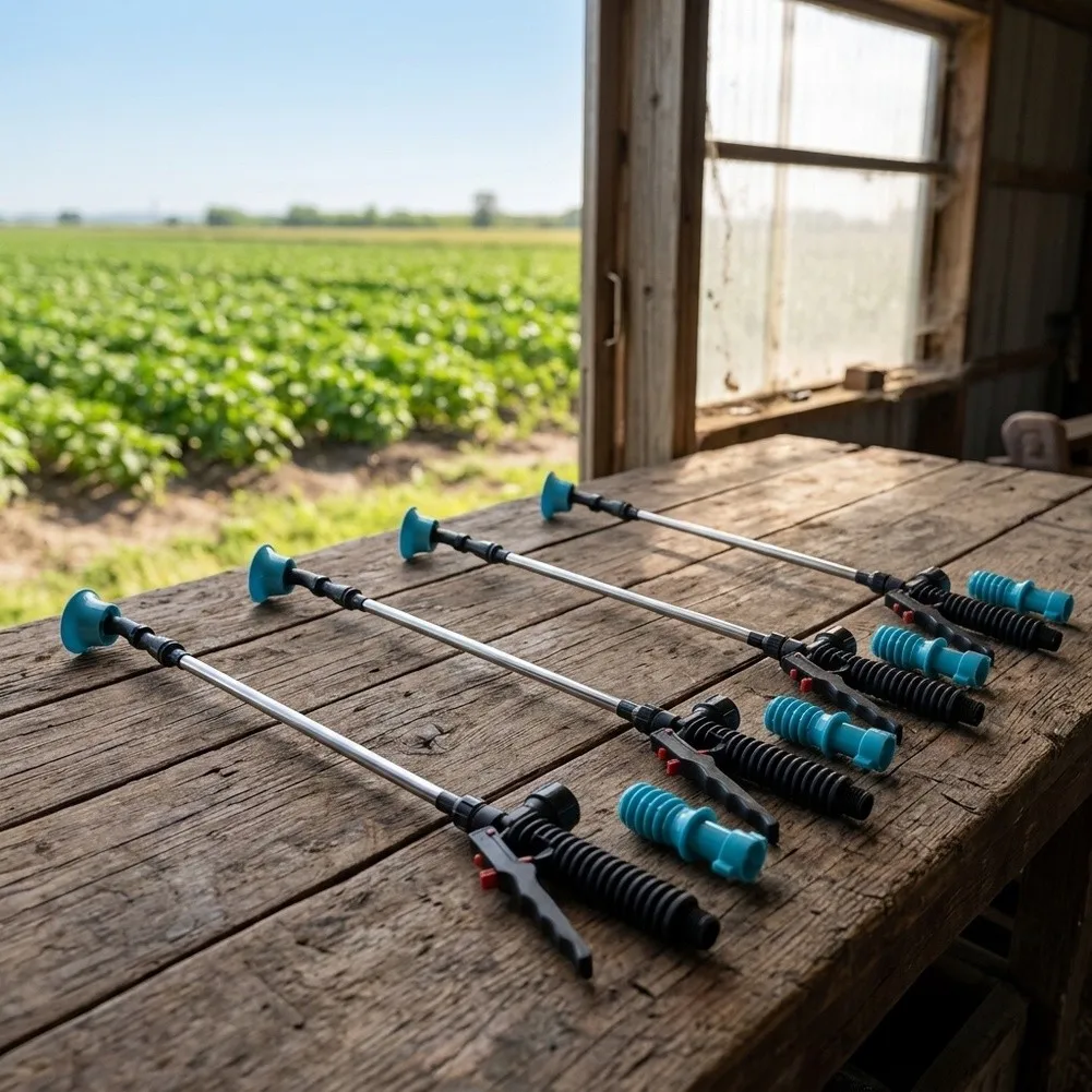 Adjustable Spray Boom for Backpack Sprayers Used in Agriculture Gardening Lawn Care and Cleaning with 3 Nozzle Variants
