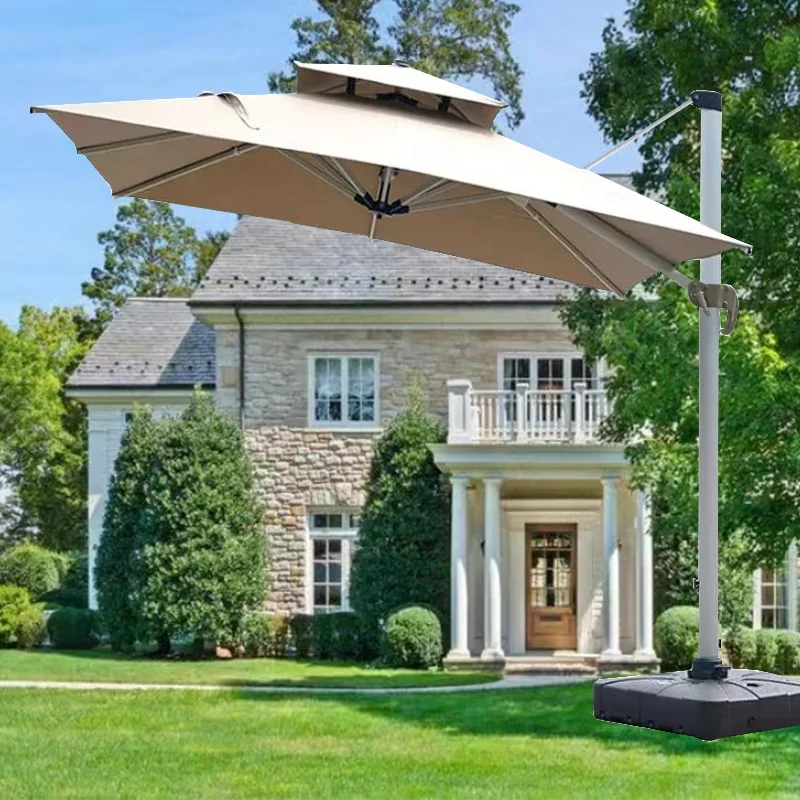 

L Morden Commercial Parasol Fancy Mall Lawn Backyard Balcony Parasol Luxurious Patio Parasol Sombrilla De Jardin Ombrelone