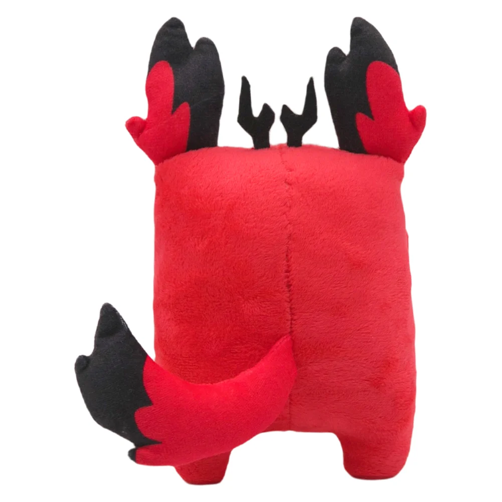 Cursed Cat Alastor Cosplay Plush Doll Plushies Cartoon Fantasy Mascot Props Halloween Carnival for Adult Children Birthday Gifts