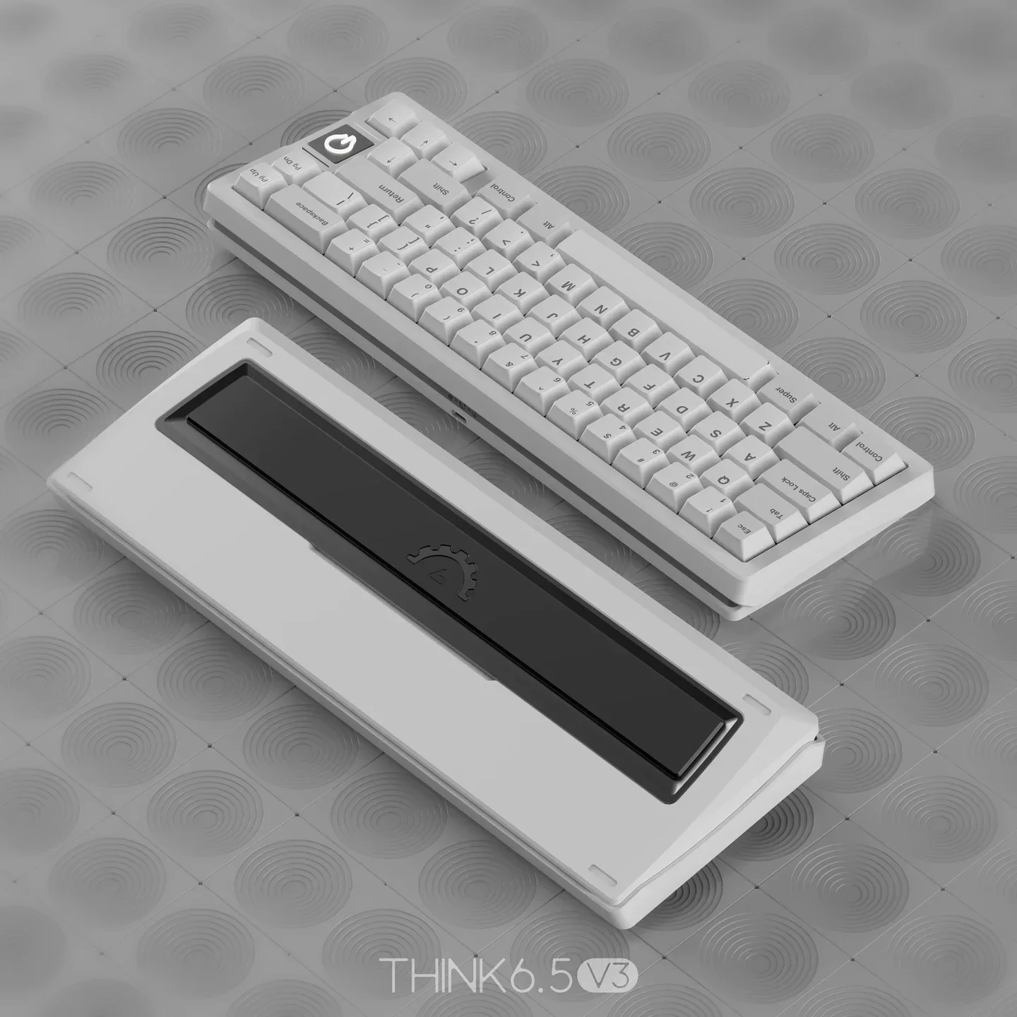 Cubierta de teclado personalizada de aluminio Cnc, teclado mecánico Cnc, teclados personalizados Cnc