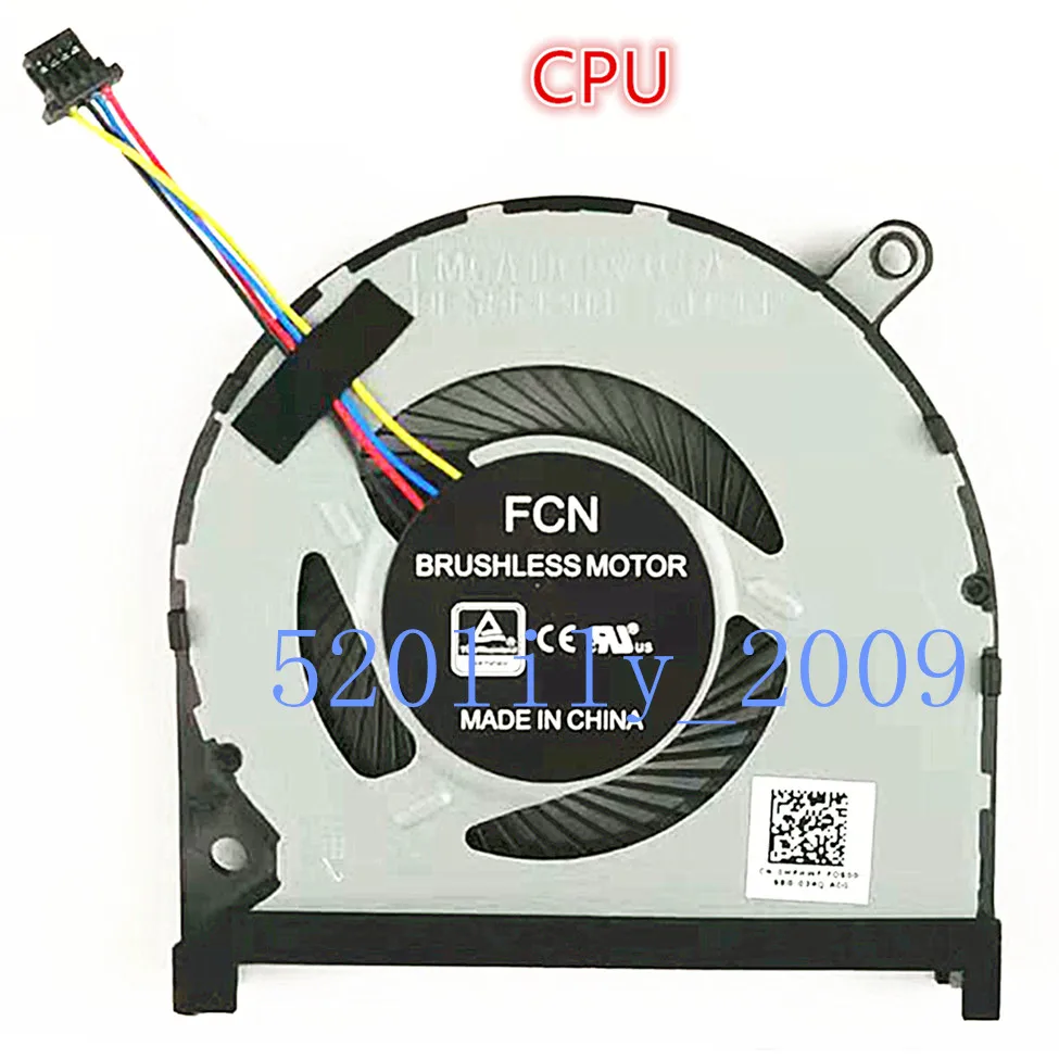 Для Dell 7000 Insprion15-7590 7591 P83F Вентилятор 0MPHWF 0861FC