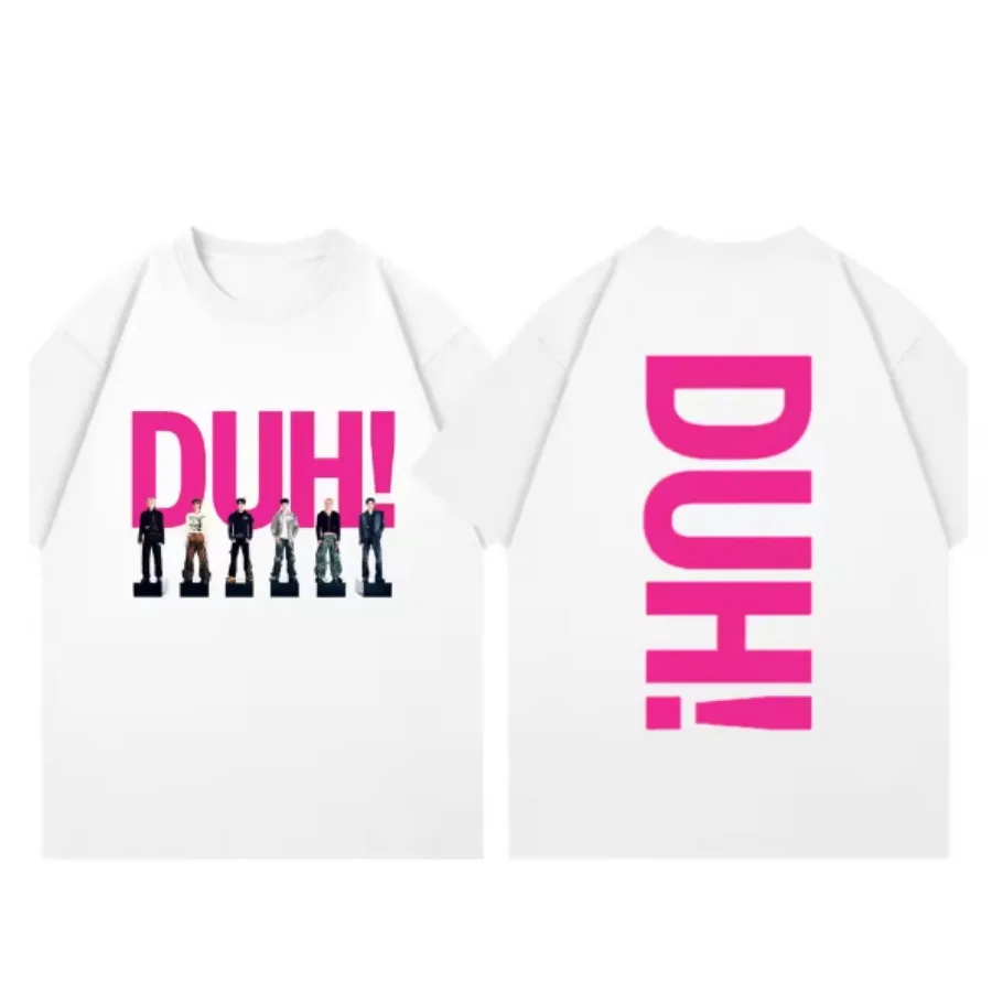 

KPOP P1Harmony DUH Album KEEHO THEO JIUNG INTAK SOUL JONGSEOB Short Sleeve T Shirt Harajuku Aesthetic Graphic Tshirt Cotton Tees