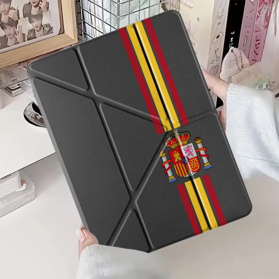 

Country Flag Cool Holder Cover Tablet Case For iPad Pro 11th 10th 9th 8th 7th 12.9inch Mini 6 7 Pro 2025 Air 4 5 M3 M2 1 2 M4