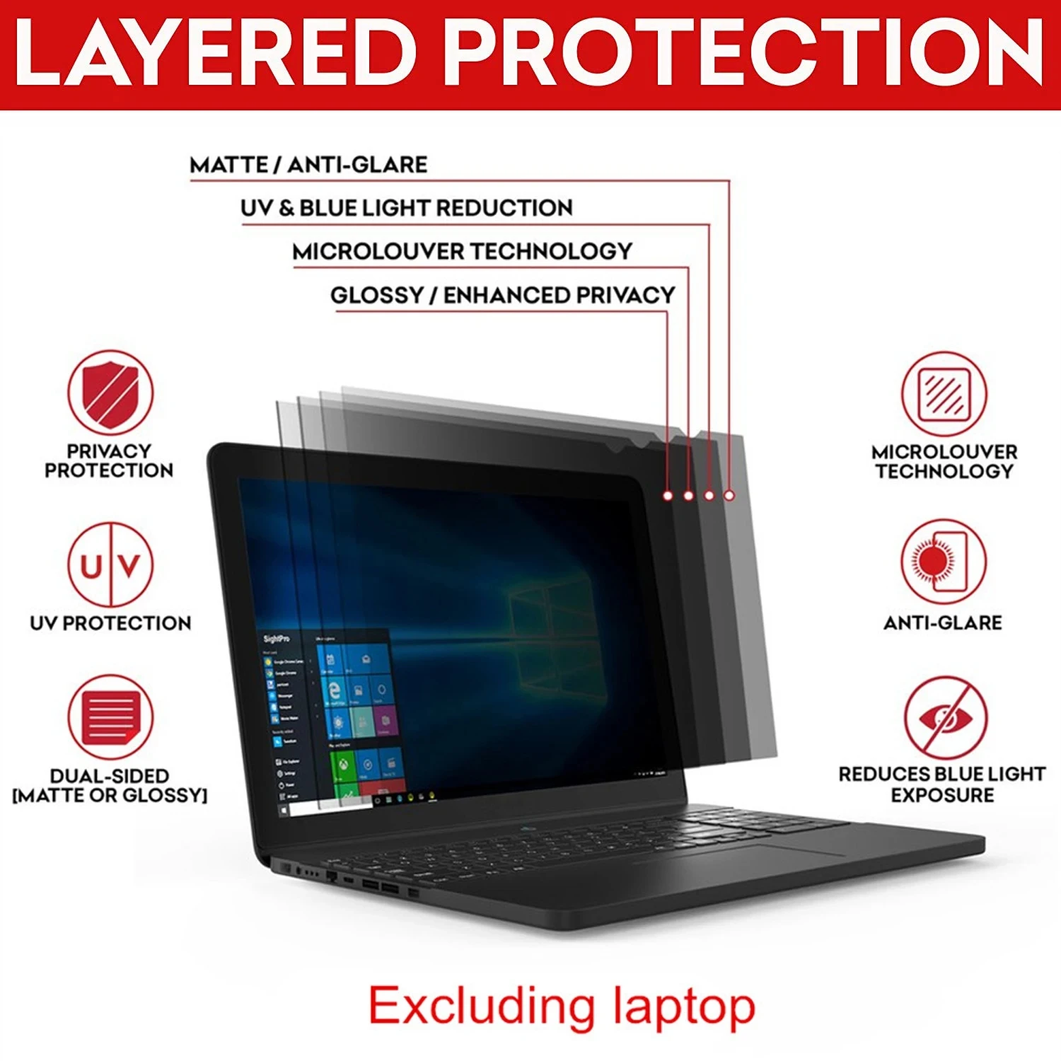 Folia ochronna na ekran laptop – Monitor Privacy Filter recenzja i cena