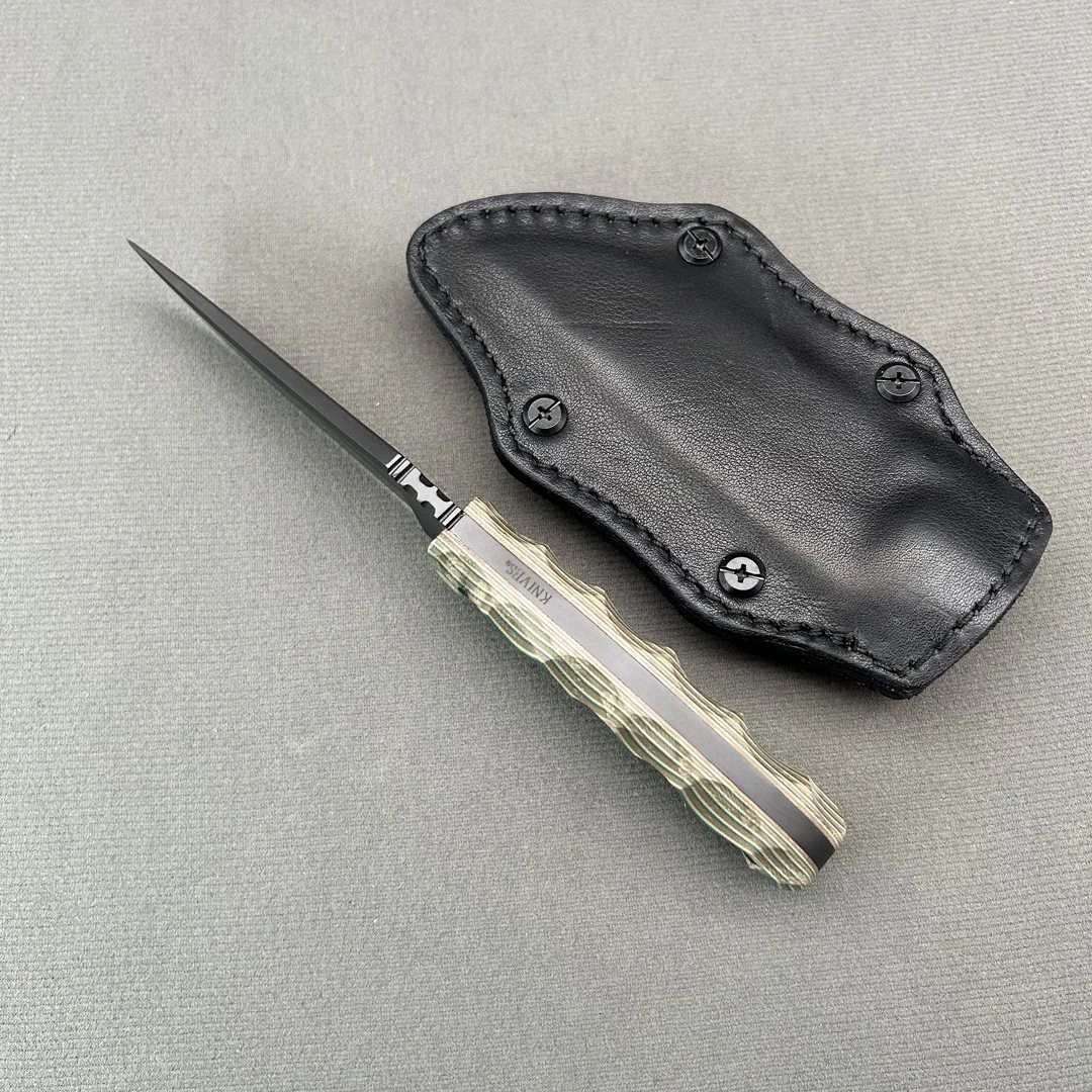 Cuchillo de hoja fija Wink Woo - Hunting And Camping In Jungle reseña y precio