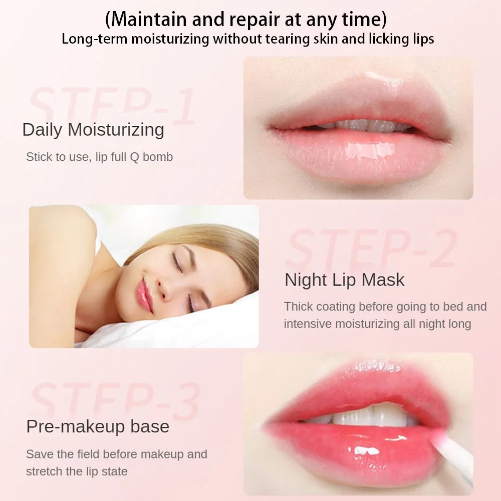 Long L Autumn And Winter Lip Balm Lip Care Moisturize And Repair Colorful Lip Oil Long-lasting Color Development