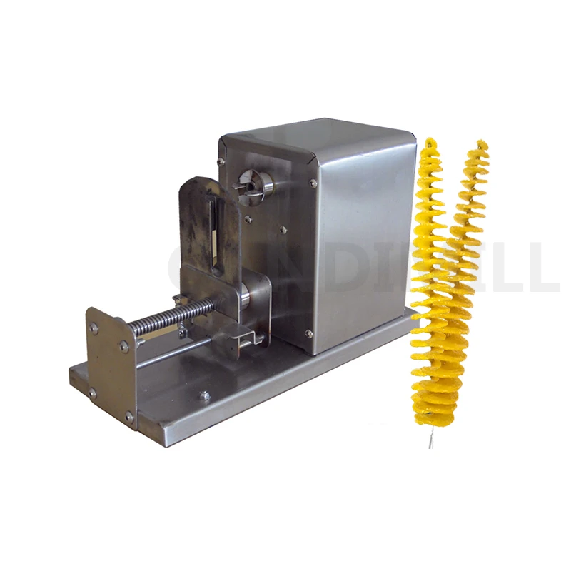 Electric Tornado Potato Spiral Cutter Potato Tower Maker Potato Slicer Chips Machine Chopper Potato Chip String