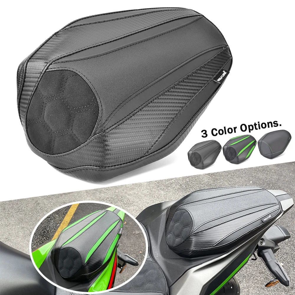 ZX-4R ZX-4RR 2023 2024 Motorcycle Rear Front Rider Cushion Solo Seat Pad for Kawasaki Ninja ZX4R ZX4RR ZX 4R 4RR 2023-2024