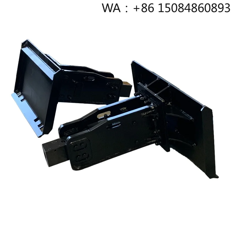 OEM Custom Skid Steer Hydraulic Rock Concrete Breaker Hammer Attachment, Factory Direct Supply For Road Construction Demolition