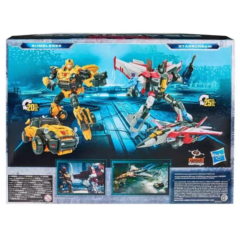 オリジナルハスブロトランスフォーマー REACTIVATE スタースクリームバンブルビーアニメフィギュアアクション玩具コレクションモデルおもちゃ