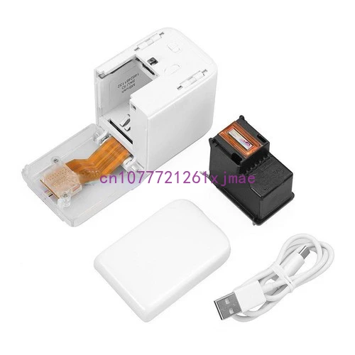 Portable Mini Inkjet Printer Wireless Connection Logo Tattoo Mini Machine for Multi-purpose Printing Gift Cards Provided