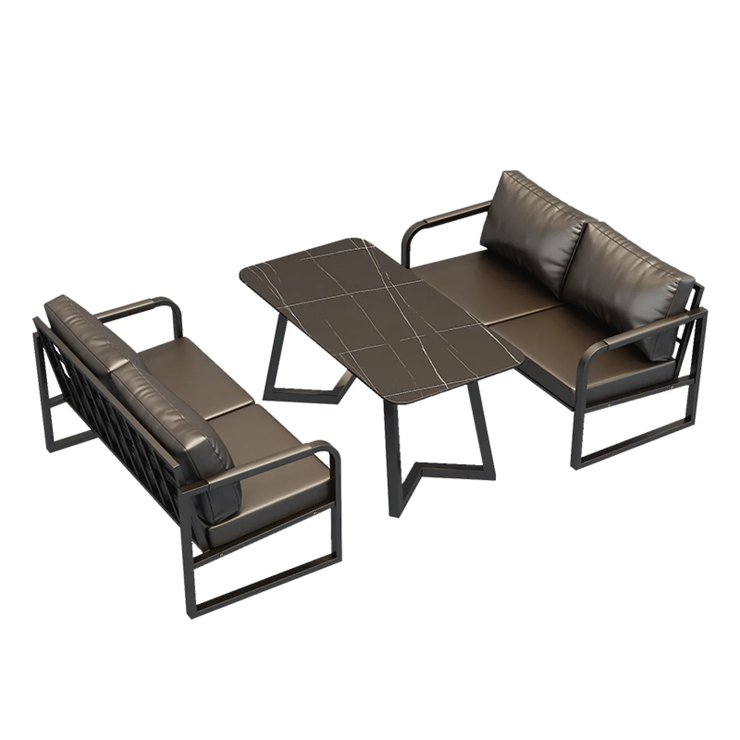 YJQ bar, booth, sofa, dining bar, leisure restaurant, industrial style, lounge area, studio, sofa table
