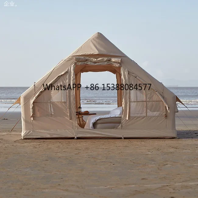

China Manufacture Inflatable Tent 12 Sqm Air Tent Outdoor Glamping Tent Luxury