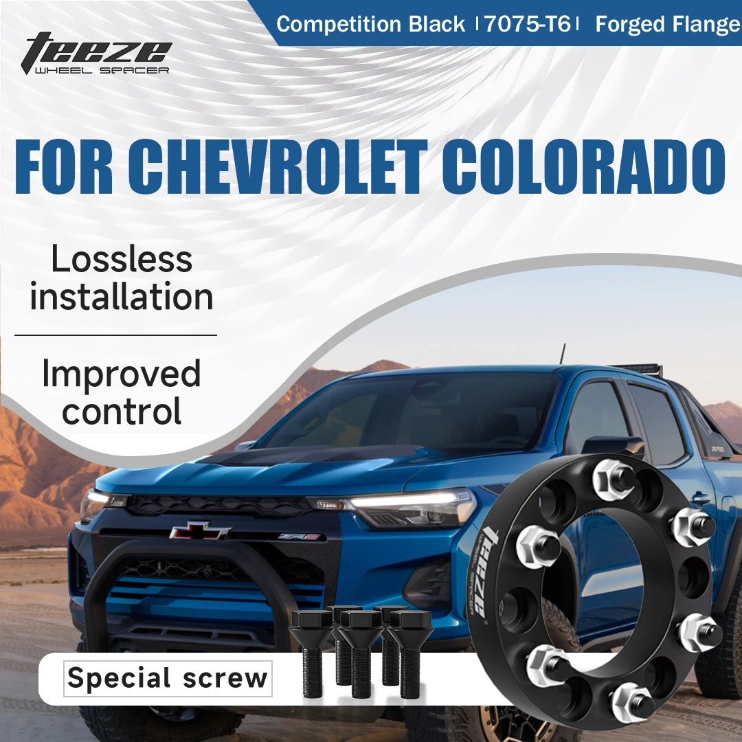 

Teeze 2/4 шт. 6x139,7 78,1 мм M14x1,5 ступица центральная черная кованая прокладка колеса для Chevrolet Colorado фланцевая пластина 25/30/35/38/50 мм