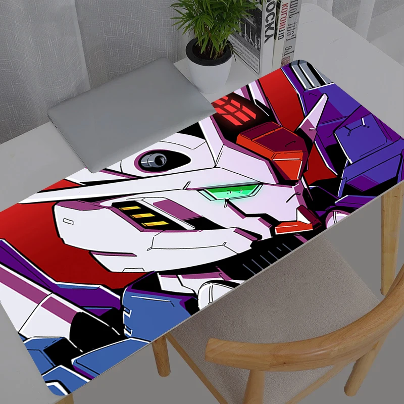 Alfombrilla de ratón XL Mobile Suit Gundam Lockedge, accesorios grandes para juegos, alfombrilla para teclado y ratón para ordenador, alfombrilla para ratón de escritorio para Csgo