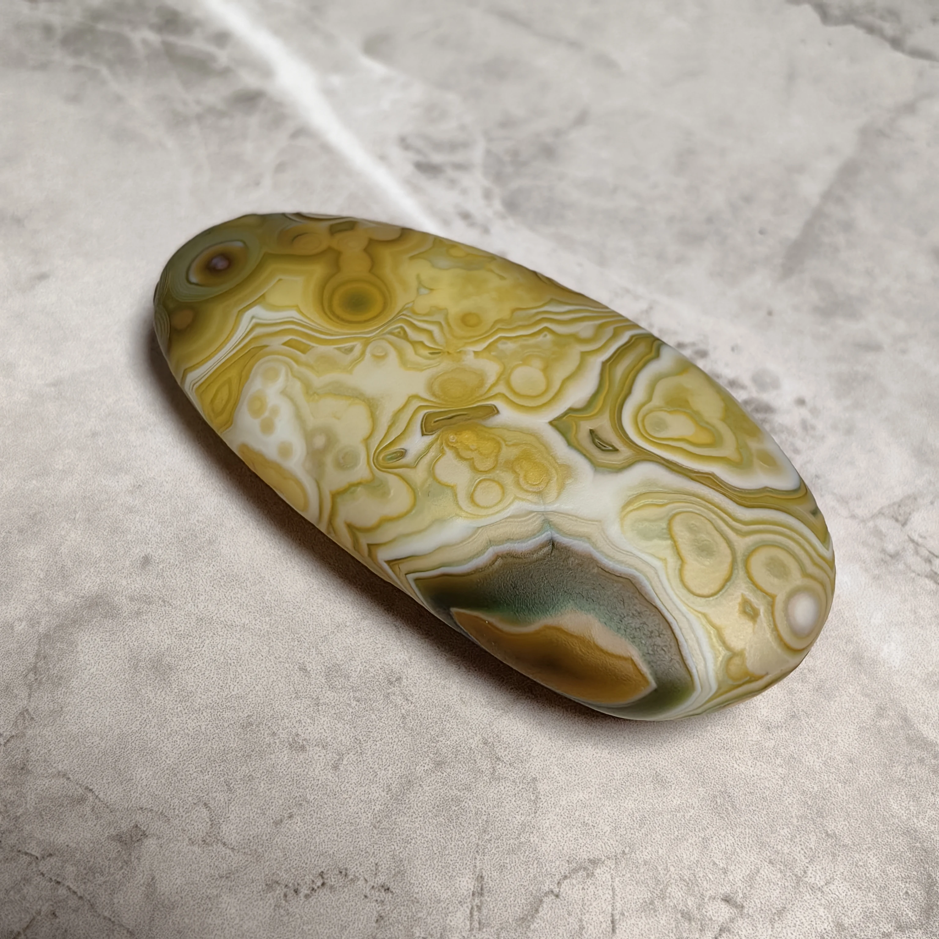 Gobi Sardonyx Unprocessed Agate Divine Eye Texture  for Attract Wealth Good Luck Ward Off Evil Amulet Jewelry DIY Decoration - view 6