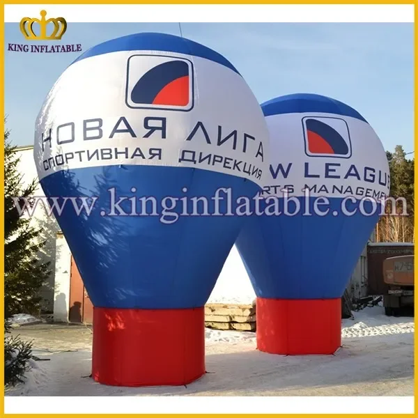 Cheap price advertising inflatable hot air ground balloon