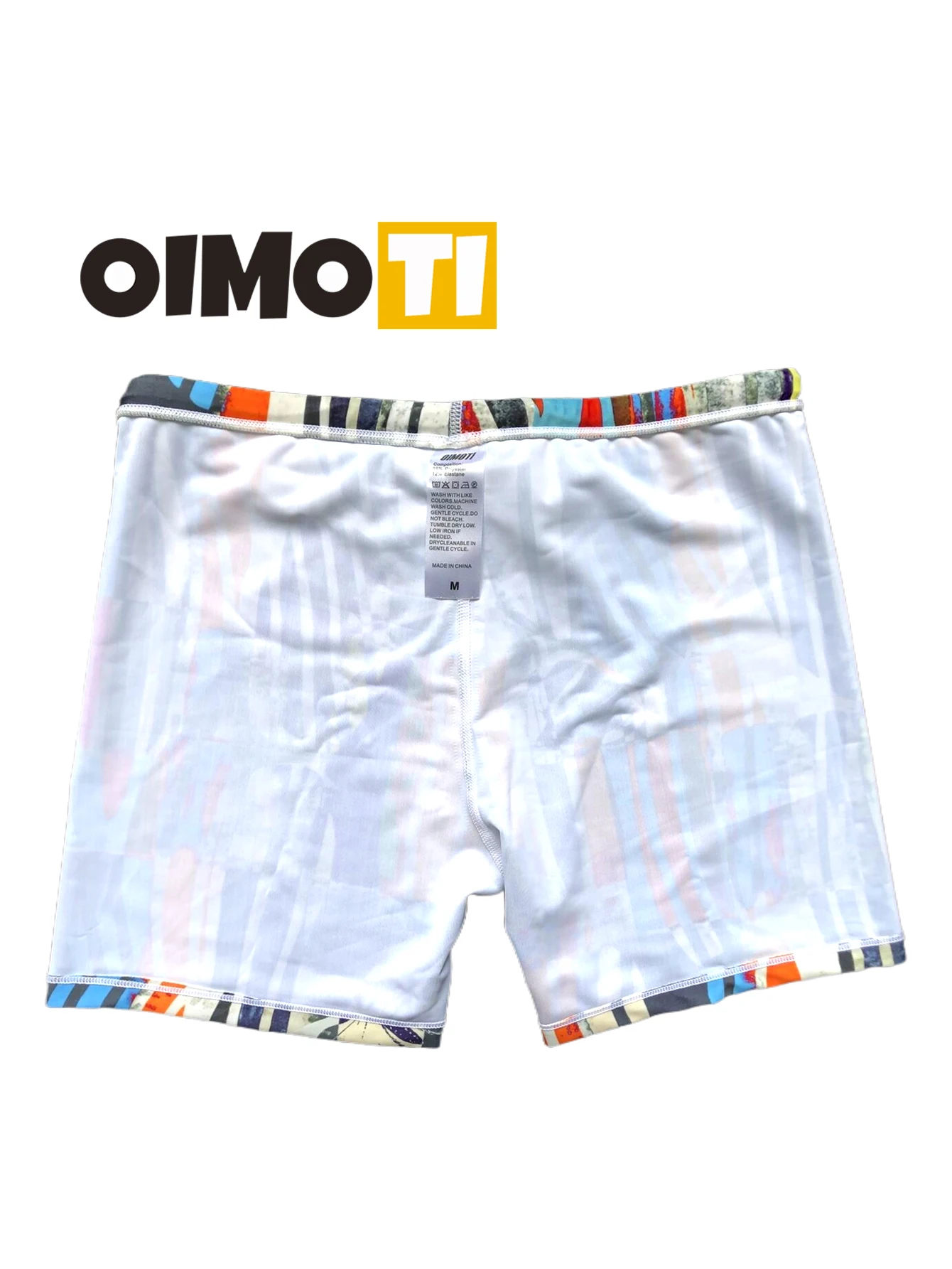 Competitive boxer briefs hot spring swimming pool beach swimming trunks high elastic swimming trunks cartoon swimming trunks