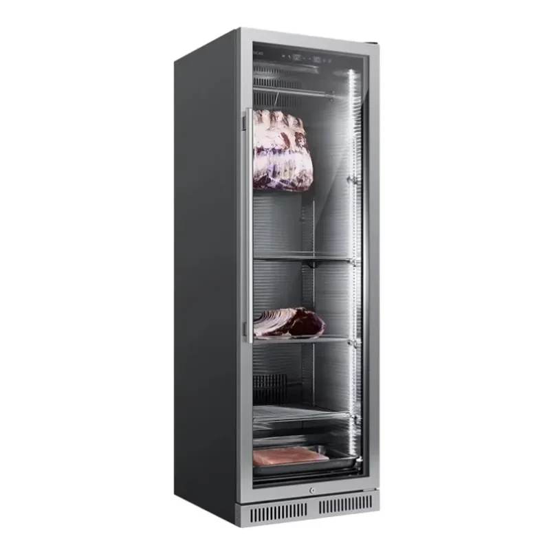 Ready Stock Hotel Restaurant Commercial Display Showcase Dry Ageing Beef Steak Fridge Refrigerator Cabinet