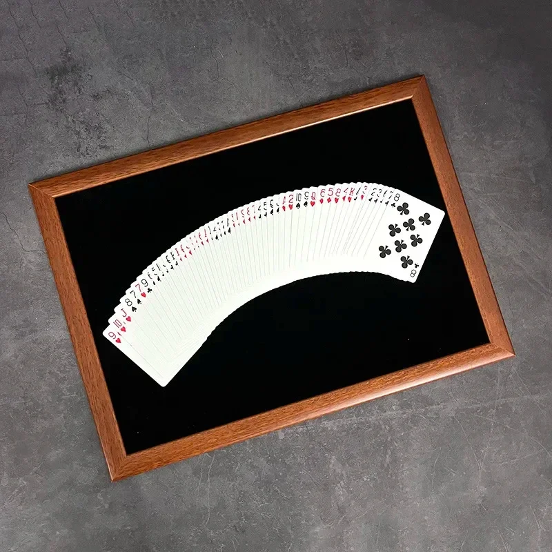 Mat with Frame (45cm X 33cm) Magic Tricks Magic Accessories For Magician Card Coin Magia Props Stage Illusions Gimmicks