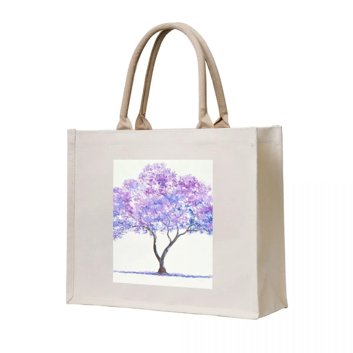 

The Jacaranda Tree Tote Bag woman shopping bag Canvas bag hand bags