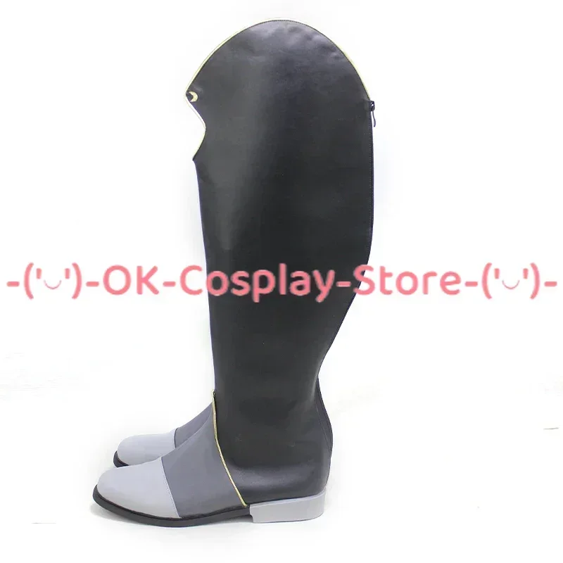 [حسب الطلب] فرقة نجوم إتسوكي شو تأثيري أحذية أنيمي لعبة لعب الأدوار زي الدعامة هالوين كرنفال حفلة بولي Boots الأحذية الجلدية