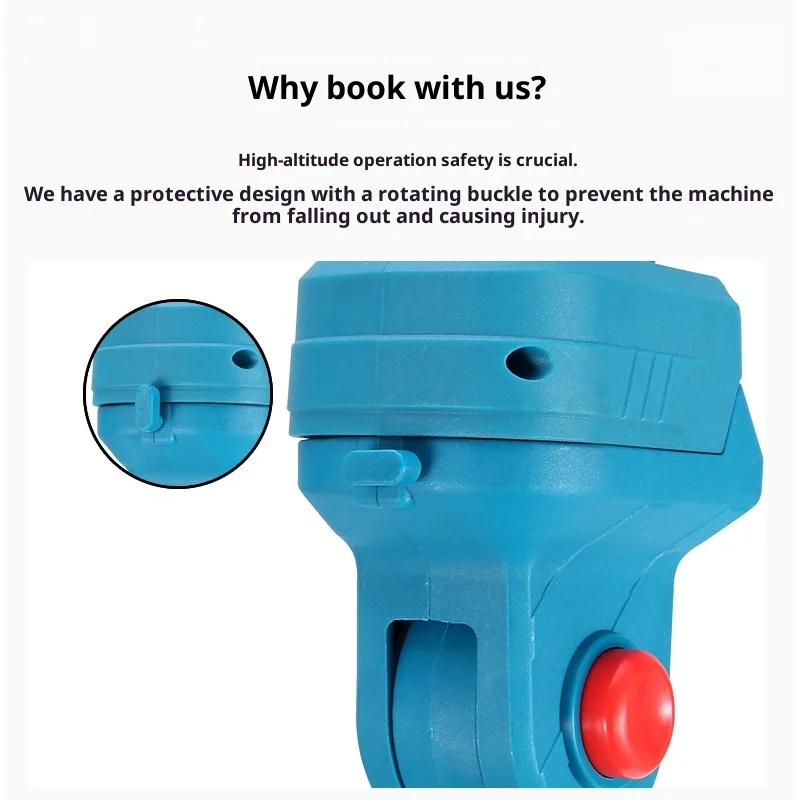 منشار كهربائي عالي الفروع مقصات تشذيب Gartenwerkzeug Podadora Elendrica Telescopeica Motosierra Telescopeica Batería السابق معطلي