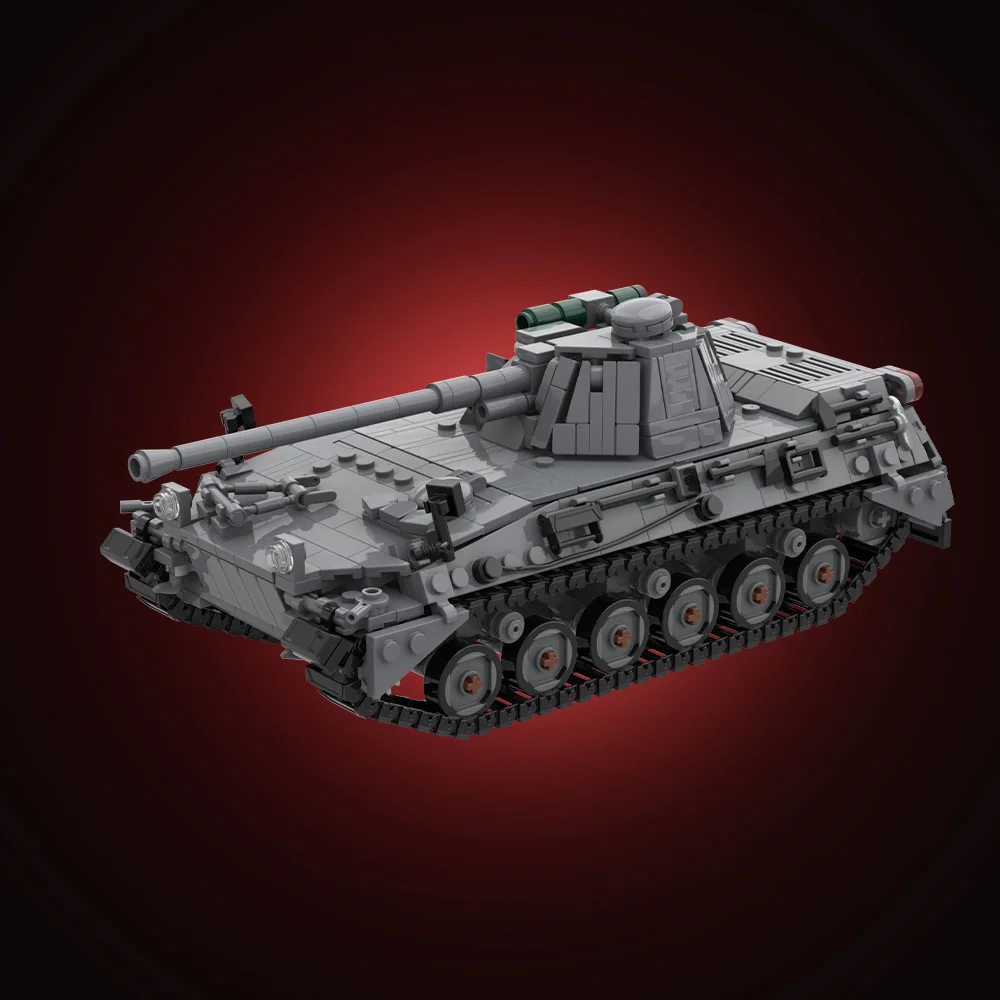 

Gobricks MOC Begleitpanzer 57 AIFSV Building Blocks Model Army Military Begleitpanzer 57 AIFSV Bricks Assembly Toys Kids Gifts